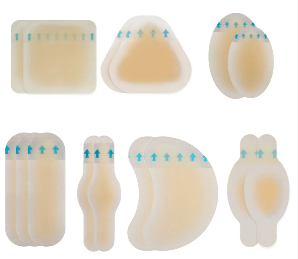 Water Resistant Hydrocolloid Bandages For Foot Blister Prevention